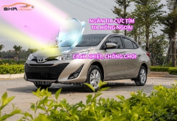 Dán phim cách nhiệt giá rẻ Toyota Vios